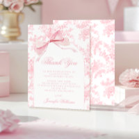 Niedliche Pink Bow Floral Baby Girl Dusche