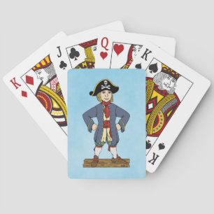 Niedliche Pionierkarten Spielkarten