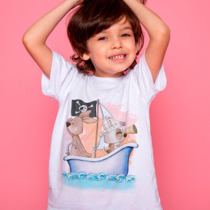 Niedliche Piraten T-Shirt