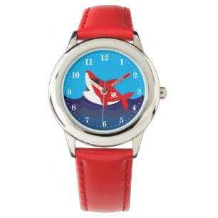 Niedliche Piratenhai Armbanduhr