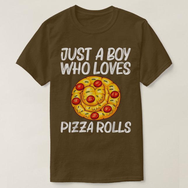 Niedliche Pizzaausführung für Jungen Kinder Pizza  T-Shirt (Design vorne)