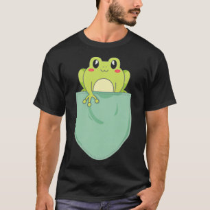Niedliche Pocket Animal Lover Froggy Amphibientoad T-Shirt