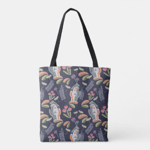 Niedliche Podenco und Galgo-Floral-Marine