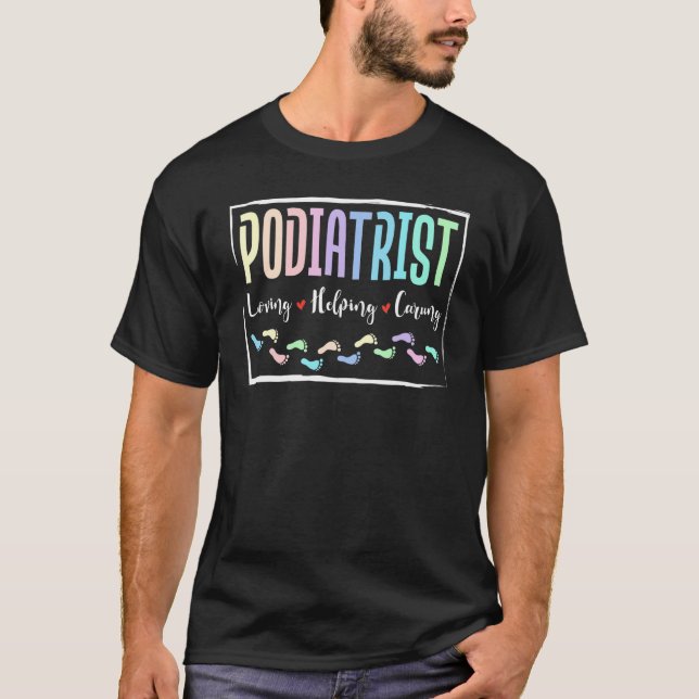 Niedliche Podiatrististische Aufwertung T-Shirt (Vorderseite)