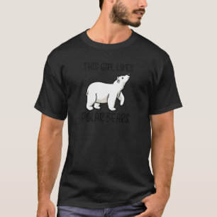 Niedliche Polar Bears Wildlife Nature Wilderness P T-Shirt