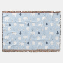 Niedliche Polarbären Decke