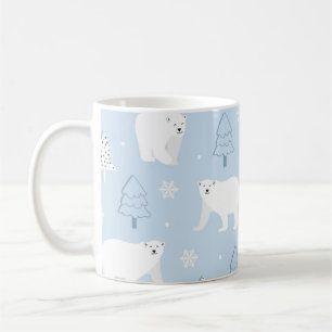 Niedliche Polarbären Kaffeetasse