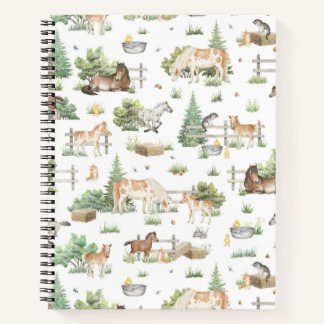 Niedliche Ponys Notizbuch