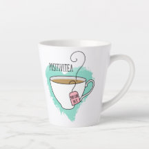 Niedliche Positivitea Geschenk für Teeliebhaber