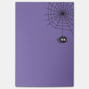 Niedliche Post-It Singrün-Halloweens Spiderweb Post-it Klebezettel