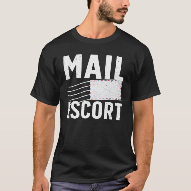 Niedliche Postangestellte für Männer Frauen Mailma T-Shirt (Vorderseite)