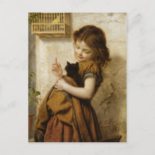 Niedliche Postkartenmalerei Postkarte