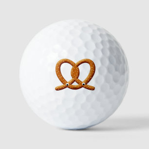 Niedliche Prätzel Zeichnend Drucke Golfball
