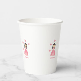 Niedliche Princess-Kaffee-Tasse Pappbecher