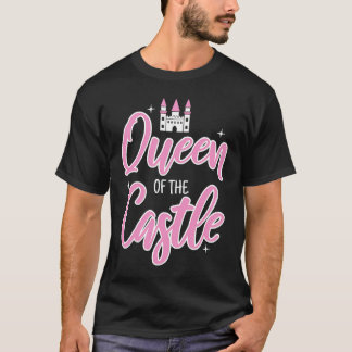 Niedliche Prinzessin Königin der Mama Burg T-Shirt
