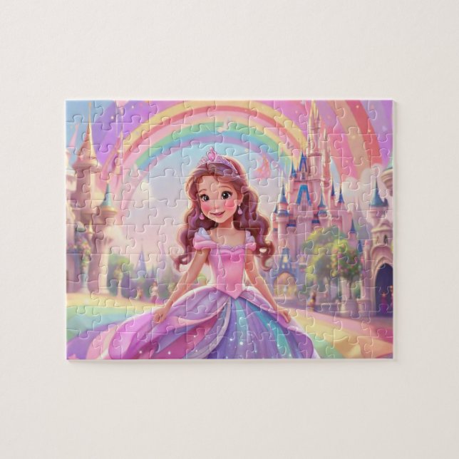 Niedliche Prinzessin Puzzle (Horizontal)
