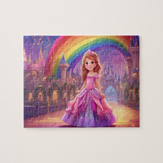 Niedliche Prinzessin Puzzle (Horizontal)