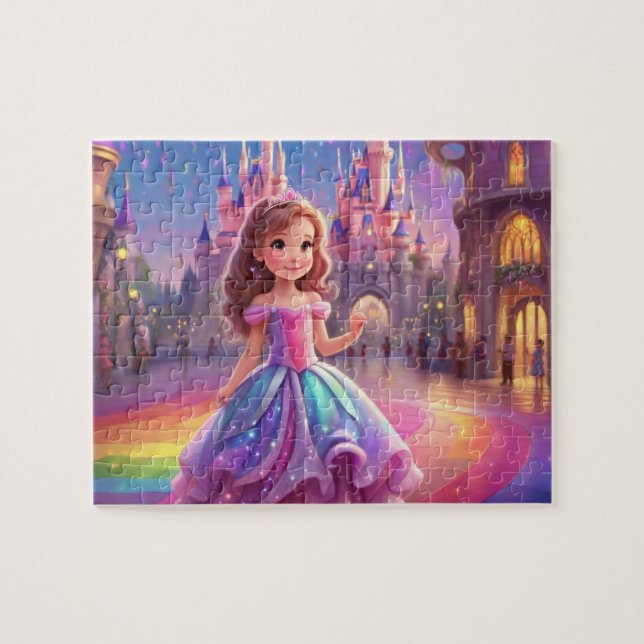 Niedliche Prinzessin Puzzle (Horizontal)