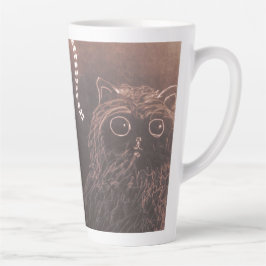 Niedliche Puffkätzchen und Blitze  Milchtasse