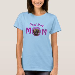 Niedliche Puggle HundeMama T-Shirt