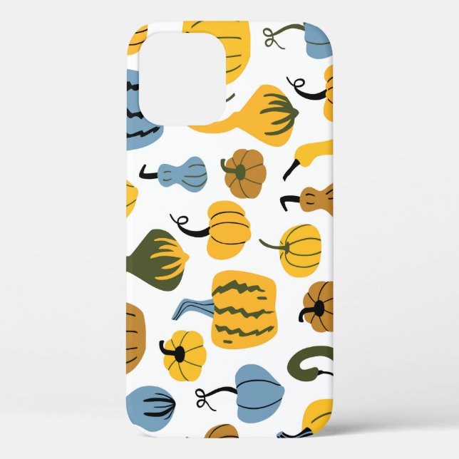 Niedliche Pumpkins Cartoon Hand gezogen Case-Mate iPhone Hülle (Rückseite)