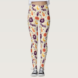 Niedliche Pumpkins Halloween Leggings