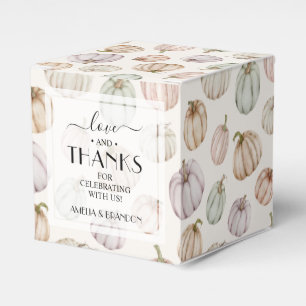 Niedliche Pumpkins Neutral Baby Dusche Geschenkschachtel