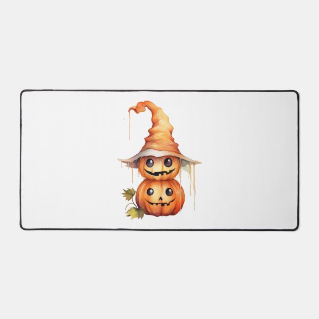 Niedliche Pumpkins-Sticker Schreibtischunterlage (Vorderseite)