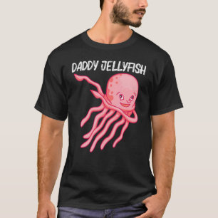 Niedliche Quallen für Männer Vater Quallenfisch T-Shirt