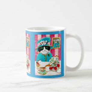 Niedliche Queen Cat Cam Tee Tasse