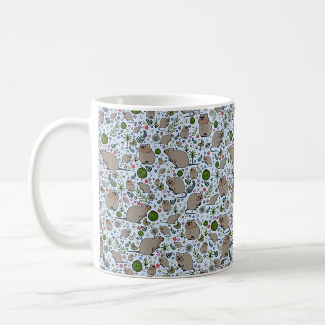 Niedliche Quokka-Tasse Tasse (Links)