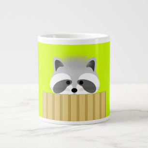 Niedliche Raccoon-Tasse Jumbo-Tasse
