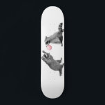 Niedliche Raccoons mit Bläschen Skateboard<br><div class="desc">Dieses Design kann personalisiert sein, indem Sie die Option anpassen, um Text hinzuzufügen oder andere Änderungen. Wenn dieses Produkt die Möglichkeit hat, das Design auf einen anderen Gegenstand zu übertragen, stellen Sie bitte sicher, dass das Design auf die Anforderungen angepasst wird, falls erforderlich. Kontaktieren Sie mich unter colorflowcreations@gmail.com , wenn...</div>
