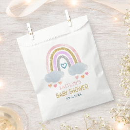 Niedliche Rainbow Baby Dusche Geschenktütchen