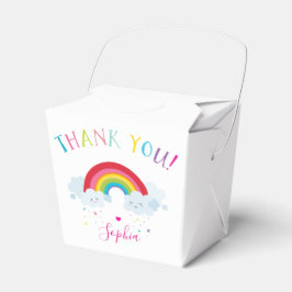 NIEDLICHE RAINBOW CLOUUDS Kinder helle Farben Bild Geschenkschachtel
