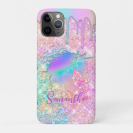 Niedliche Rainbow-Einhorn-Imitate Glitzer-Sterne-M Case-Mate iPhone Hülle