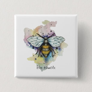 Niedliche Rainbow-Wash Button