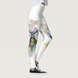 Niedliche Rainbow-Wash Leggings