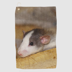 Niedliche Ratte Golfhandtuch