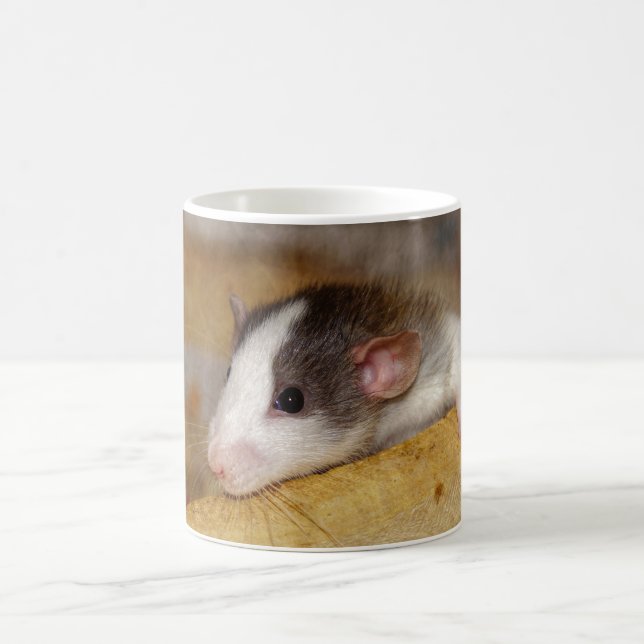 Niedliche Ratte Kaffeetasse (Mittel)