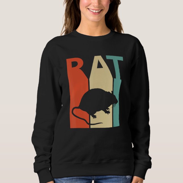 Niedliche Ratte Sweatshirt (Vorderseite)