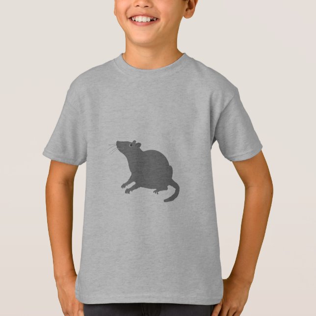 Niedliche Ratte T-Shirt (Vorderseite)