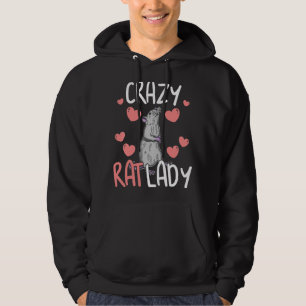 Niedliche Ratten-Hausratten-Nagetier-Mouse Biologi Hoodie
