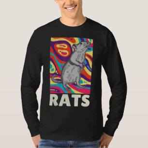 Niedliche Ratten-Hausratten-Rodent-Mouse Pet Biolo T-Shirt