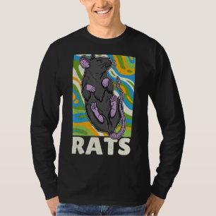 Niedliche Ratten-Hausratten-Rodent-Mouse Pet Biolo T-Shirt
