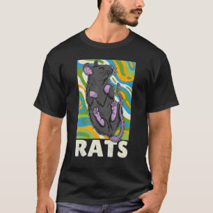 Niedliche Ratten-Hausratten-Rodent-Mouse Pet Biolo T-Shirt