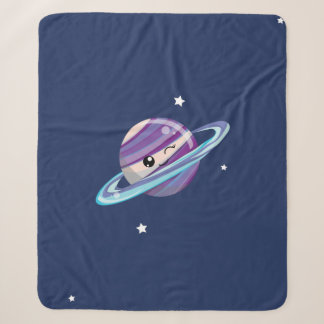 Niedliche Raum-Planeten-Saturn-Galaxie Sherpadecke