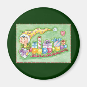 Niedliche Raupe-Schulung mit Geschenkartikeln Magnet