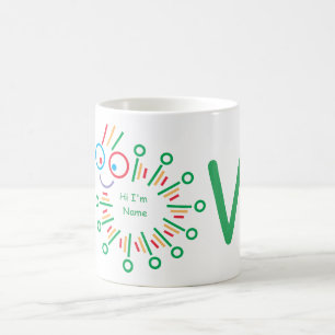 niedliche Raupen LIEBE Kaffee Tasse