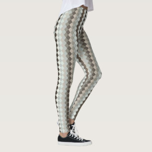 Niedliche Rauten-Muster-Leggings Leggings